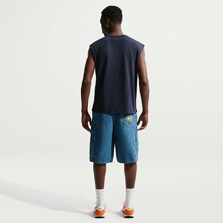 Футболка NIKE U NSW TEE LSE SLVLS ORANGE