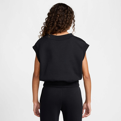 Жилетка NIKE W NSW PHNX FLC SLVLS VNECK CRP