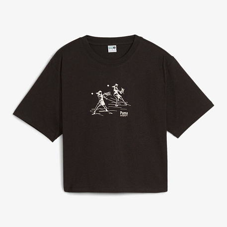 Футболка Puma TEAM Relaxed Tee PUMA Black