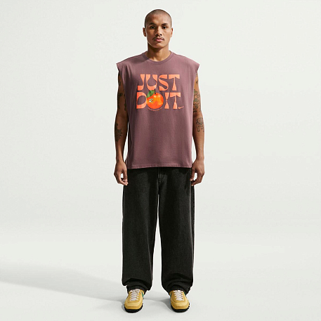 Футболка NIKE U NSW TEE LSE SLVLS ORANGE