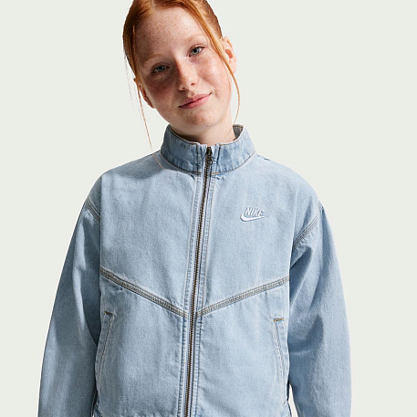 Толстовка NIKE G NSW WR DENIM JACKET