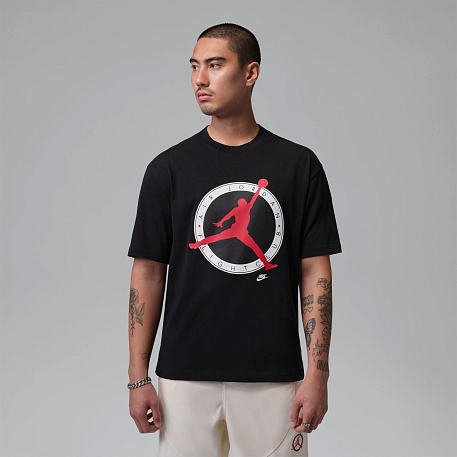 Футболка JORDAN M J AJ FLT CLB SS CREW