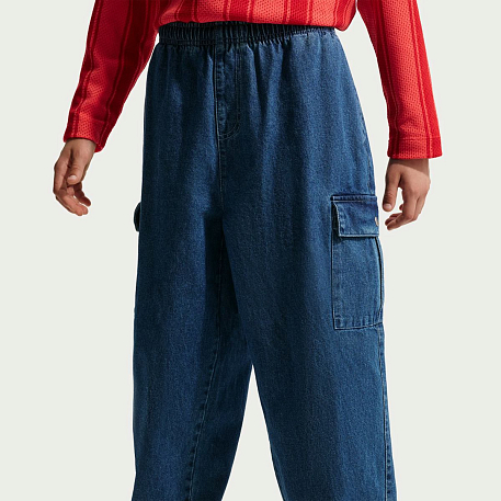 Брюки NIKE K NSW DENIM CARGO PANT