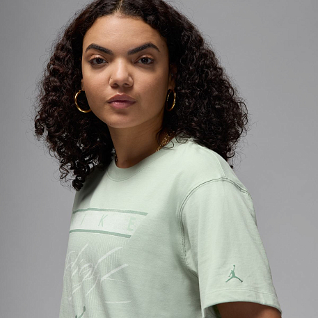 Футболка JORDAN W J SS GF GFX FLT TEE