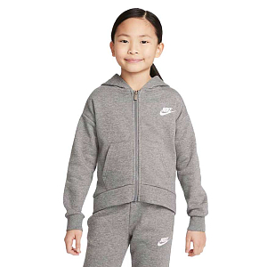 Толстовка Nike CLUB FLEECE HIGH LOW FZ HOODIE