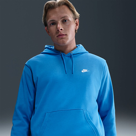 Толстовка NIKE M NK CLUB FT PO HOODIE
