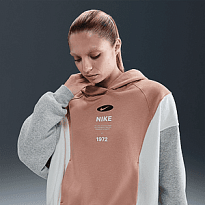 Толстовка NIKE W NSW PHNX FLC REMIX OOS HDY