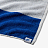Полотенце NIKE CLUB POOL TOWEL AOJ GAME ROYAL/WHITE OSFM