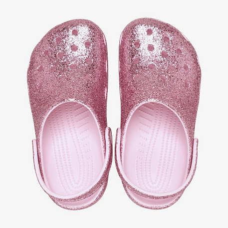Клоги Crocs Classic Chunky Glitter Clog K PkM