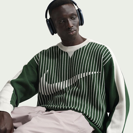 Лонгслив NIKE M NK CLUB SWEATER JERSEY