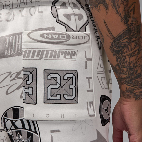 Брюки JORDAN M J ESS AOP FLC PANT