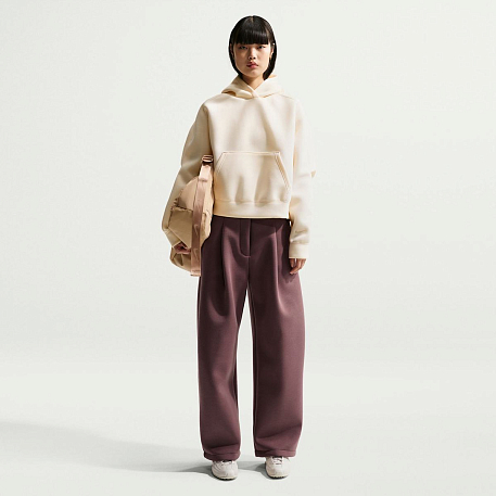 Толстовка NIKE W NSW PREGAME FLC ZIP HOOD PO