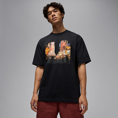 Футболка JORDAN M J NC LIGHTS SS CREW