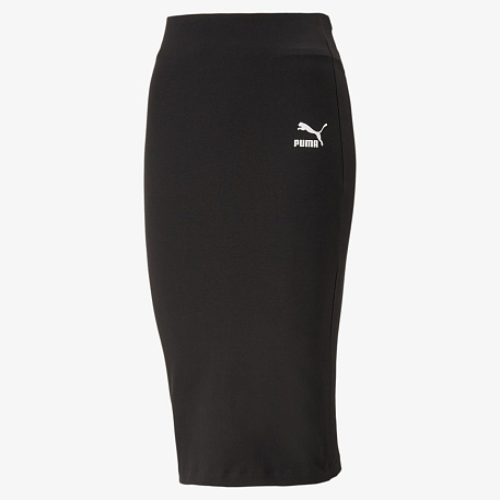 Юбка PUMA T7 Long Skirt PUMA Black