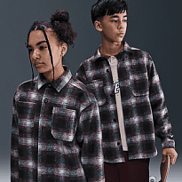 Рубашка NIKE K SB LS BUTTON DWN