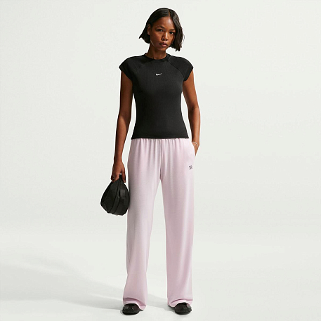 Футболка NIKE W NSW CHILL KNIT RIB SS TOP