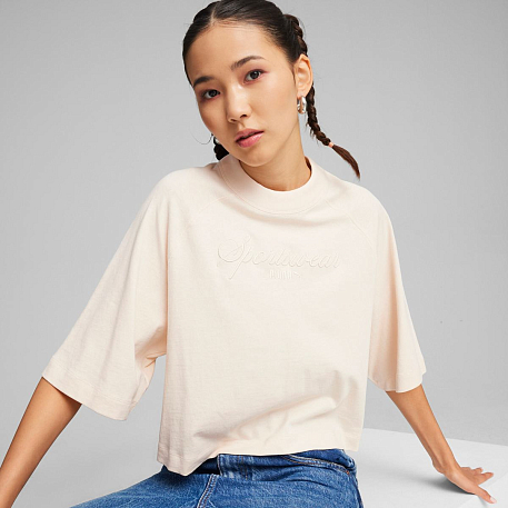 Футболка Puma CLASSICS+ Oversized Tee Rosebay