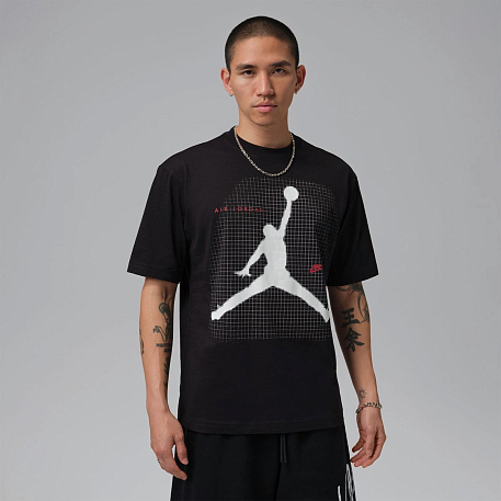 Футболка JORDAN M J JM BLUR GFX SS CREW