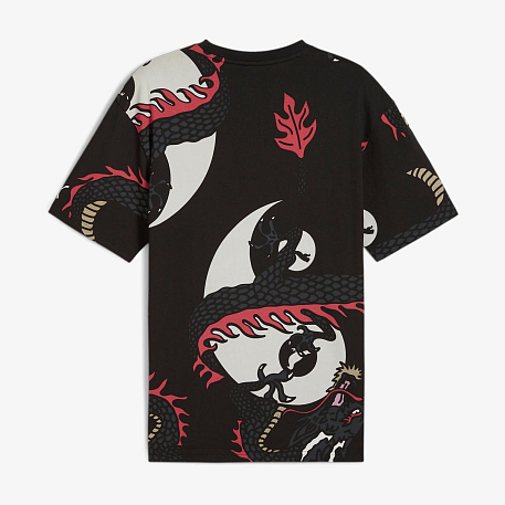 Футболка PUMA X STAPLE AOP Tee PUMA Black-Staple
