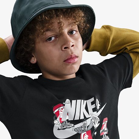 Футболка NIKE K NSW TEE BOXY BREAK DANCE