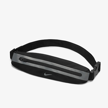 Сумка на пояс NIKE SLIM WAIST PACK 3.0 BLACK/BLACK/SILVER OSFM