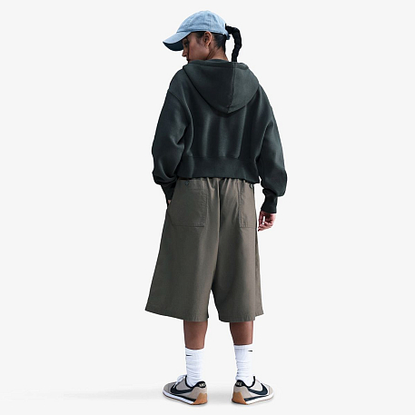 Толстовка NIKE W NSW PHNX FLC CROP FZ HDY