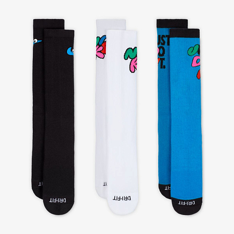 Носки NIKE U NK ED CSH CREW 3PR-144 SWSHY