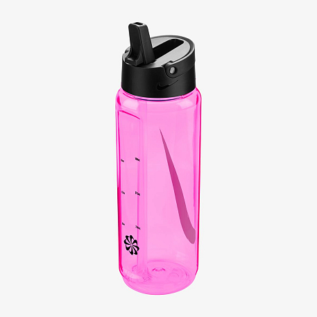 Бутылка NIKE TR RENEW RECHARGE STRAW BOTTLE 24 OZ PINK SPELL/BLACK/BLACK 24OZ