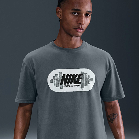 Футболка NIKE M NK TEE M90 GYM HERITAGE