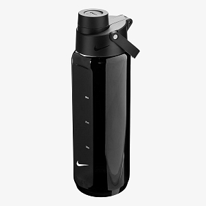 Бутылка NIKE TR RECHARGE CHUG BOTTLE 24 OZ GRAPHIC BLACK/BLACK/WHITE/WHITE 24OZ