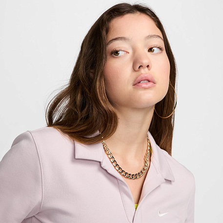 Поло NIKE W NSW ESSNTL SS POLO CRP TOP