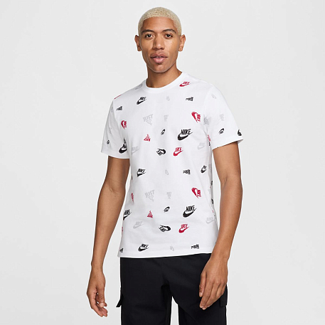 Футболка NIKE M NSW TEE 12MO AOP SP25