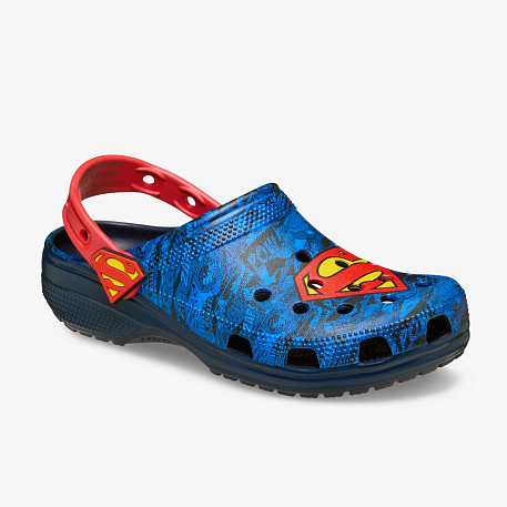 Клоги Crocs SUPERMAN    CLASSIC CLOG MLT