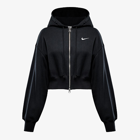 Толстовка NIKE W NSW PHNX FLC LSE CROP FZ HDY
