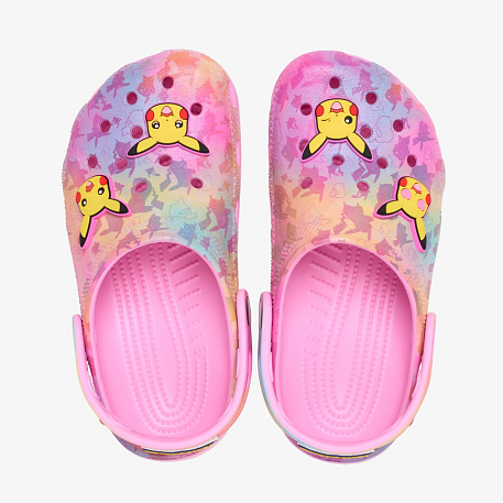 Клоги Crocs PIKACHU  PINK  CLS  CLG K MLT