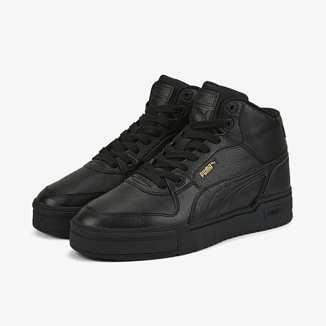 Ботинки Puma Black-Team Gold