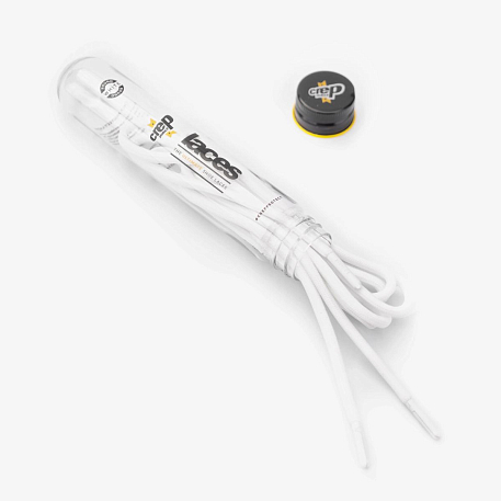 Шнурки CREP PROTECT LACES- ROUND WHITE