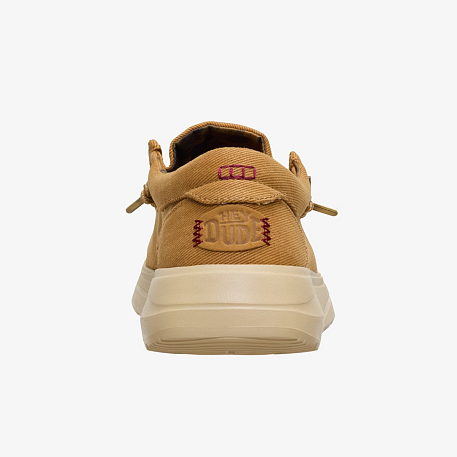 Кроссовки Hey Dude Wally COMF Worn Twill BBOG