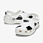 Клоги Crocs CLASSIC SOCCER BALL CLOG K WHI/BLK