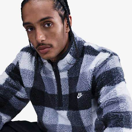 Толстовка NIKE M NK CLUB SSNL WNTRZD AOP HZ