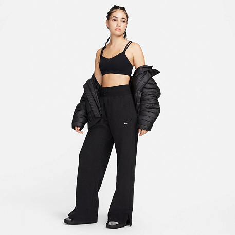 Брюки NIKE W NSW PHNX PLSH HR PANT WIDE