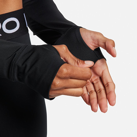 Футболка с длинным рукавом NIKE PRO DF 365 CROP LS