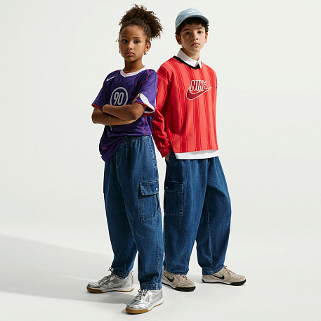 Брюки NIKE K NSW DENIM CARGO PANT