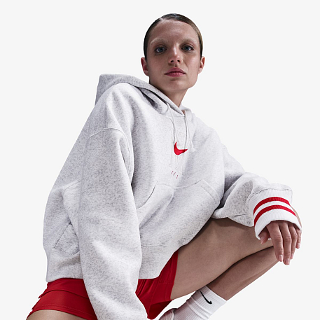 Толстовка NIKE W NSW PHNX FLC OOS GX PO HDY