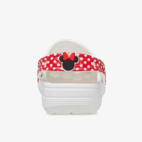 Клоги Crocs Disney  Minnie  Mouse  Cls Clg T Whi/Red