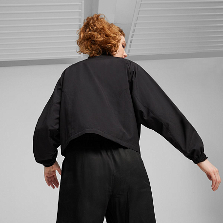 Олимпийка PUMA INFUSE RELAXED WOVEN JACKET BLACK