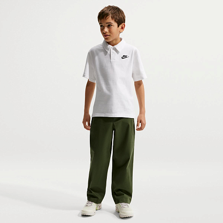 Поло NIKE K NSW CLUB KNIT SS POLO LBR