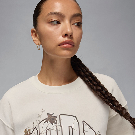 Толстовка JORDAN W J BRK FLC CREW GFX RLT