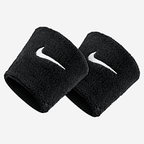 Напульсник Nike SWOOSH WRISTBANDS BLACK/WHITE OSFM
