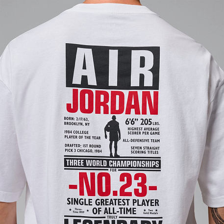 Футболка JORDAN M J FLT REIS LGND SS CREW